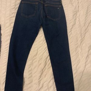 Rag & Bone dark, slim fit, boyfriend cut jeans